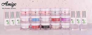China Nail Dipping Powder Kit Nail Powder Dipping Acrylic Nail Powder Easy Molding Acrylic Powder Amigo Dip Powder System factory