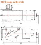 Factory High Torque Direct Sale Double Shaft Electric 12V 24V 775 Brushed Dc
