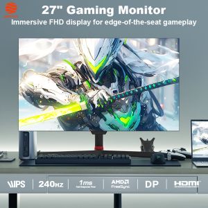 China 27-Inch Widescreen Gaming Monitor: 2560x1440 2K IPS Panel (178° Wide Viewing Angles), 240Hz High Refresh Rate with Motion Blur Reduction (Smooth Visuals for Fast-Paced Games) on sale