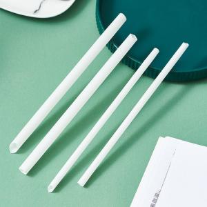 China CPLA Plastic Straws 12*190mm factory