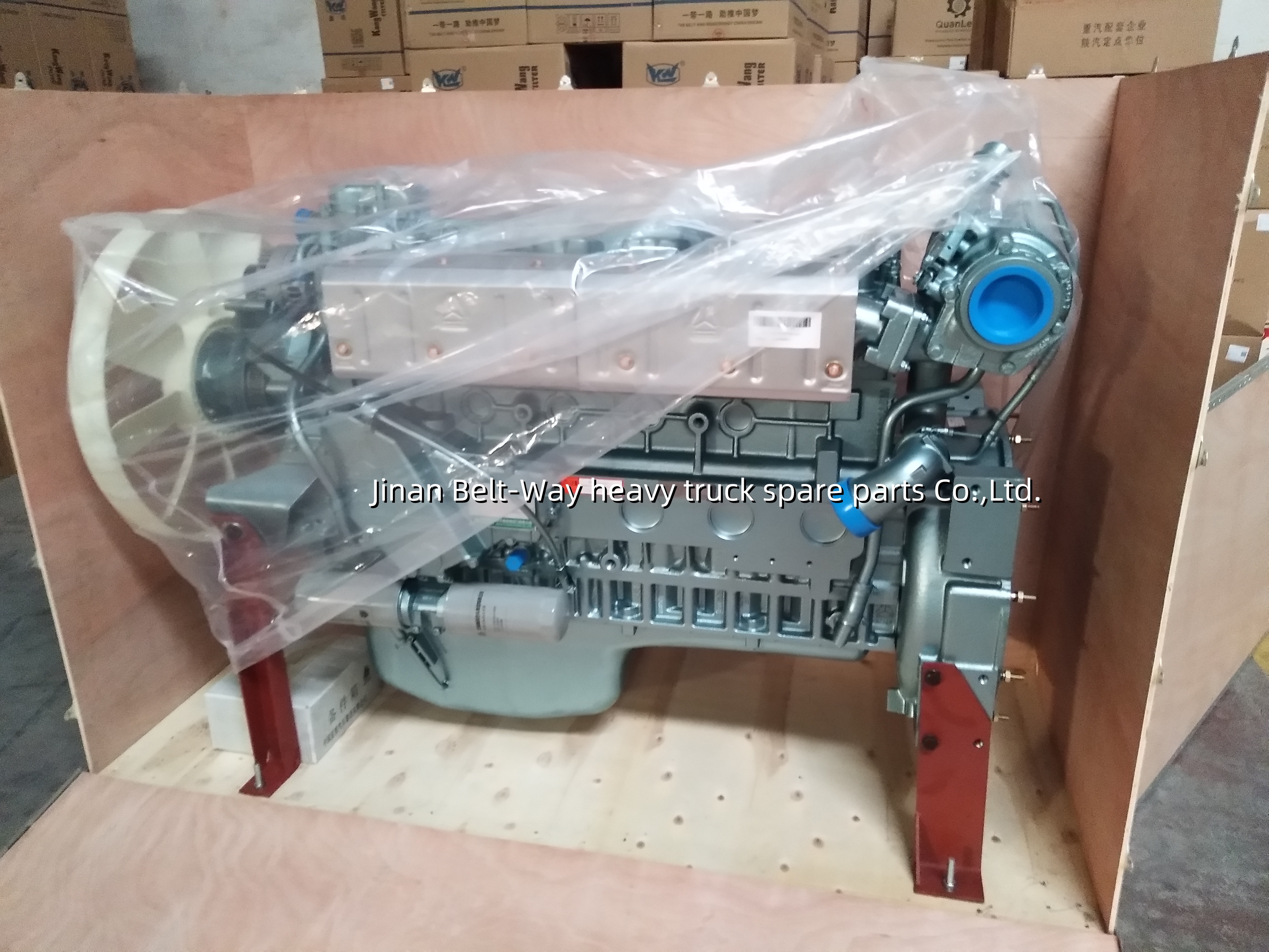 Original Engine Assembly Hw47070107 Truck Engine Parts