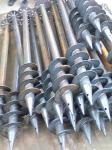 Greenhouse 76MM Q235 Galvanized Steel Ground Screw Piles