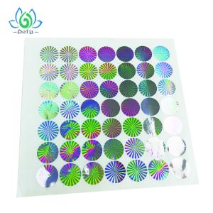 China PET Non Transfer Laser Tamper Evident Security Labels factory