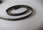 1.5cm Polyester Webbing Tape Blue Green Twill / Knitted Webbing Straps For Bags
