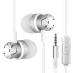 Metal Turbine Stereo Wired Earphone With Mic And Volume Control For Pc