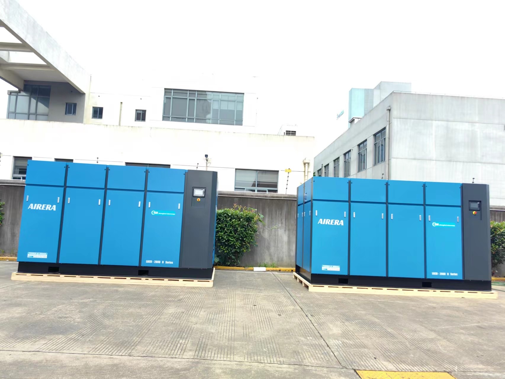 Electric Rotary Screw Air Compressor 0.5-85 M³/min Capacity Delta Start PLC Control 68-84dB Noise Level
