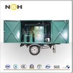 Dielectric Strength Improve Mobile Oil Purifier , Small Size Oil Purification