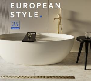China SUS304 Linear Shower Drain 360 Rotation European Style Wet Room Shower Waste factory