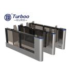 600mm Width Facial Recognition Turnstile RS485 Swing Barrier Turnstile