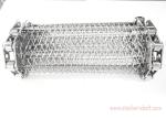 Chain Edge Stainless Steel Wire Mesh Conveyor Belt 20-100m Length Anti Acid