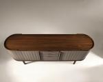 OEM Upholstery Solid Wood Cabinets Console Table For Entryway Hall