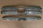 Toyota 2015 2016 New LC200 Auto Body Trim Parts , Front Grille Molding Chrome