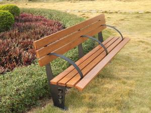 China China LFurniture Metal Frame Wooden Bench with Back Plans-13 factory