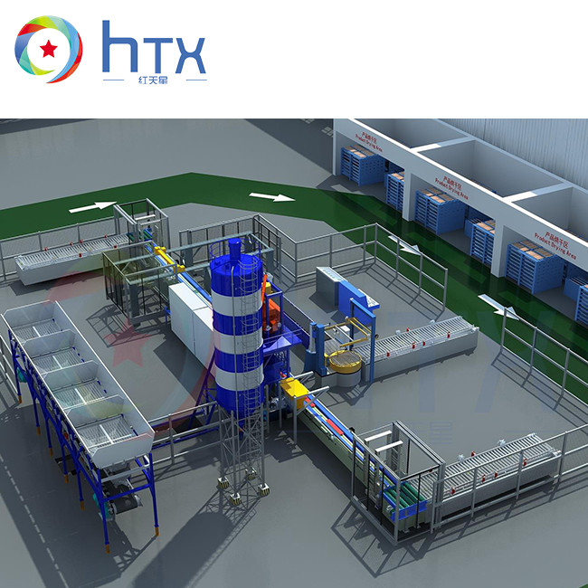 Highly Productive Veneer Stone Production Line Advanced PLC Control