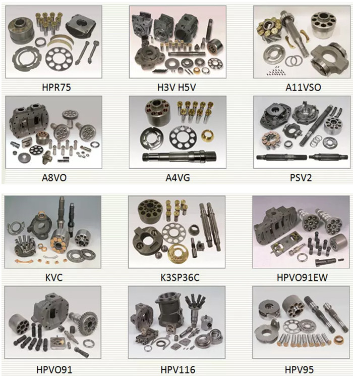 Main Hydraulic Swing Motor Spare Parts Suitable for Komatsu PC200-7 Excavator
