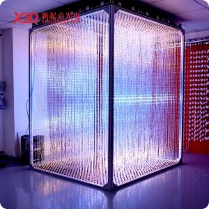 China Customized 3D Motion Sensing Interactive Light Box for Holiday Decoration Full Color on sale