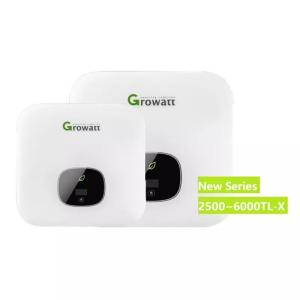 China Growatt MIN 6000TL-X 2.5Kw 3Kw 3.6Kw 4.2Kw 4.6Kw 5Kw 6Kw 1Phase On Grid Solar Power Inverters factory