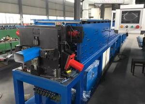 China Square Rainwater Downspout Roll Forming Machine Integrated With Elbow Device factory