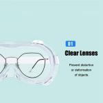 Adjustable Strap Protective Safety Glasses Fog Free Personal Protection