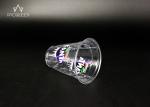 Custom Branding Clear Plastic Cups , Pet Plastic Cups Eco Friendly