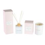 Decorative Frosted Glass Reed Diffuser Gift Set Home Fragrance Gift Set With