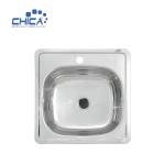 Topmount Kitchen Sink USU304 Stainless Steel Press Kitchen Sinks Single Bowl