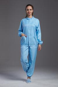 China S-5XL Size Food Processing Clothing , Non Static Clothing Safety Garment factory