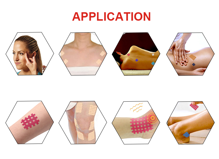 Hot Selling SpiralCross Kinesiology Tape For Acupuncture Therapy Tape