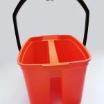 Commercial Polypropylene Bucket Heavy Duty Dual Sqaure Bucket
