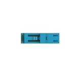 IEC Reach Standard LC Fiber Optic Adapter In Telecommunication Networks And CATV