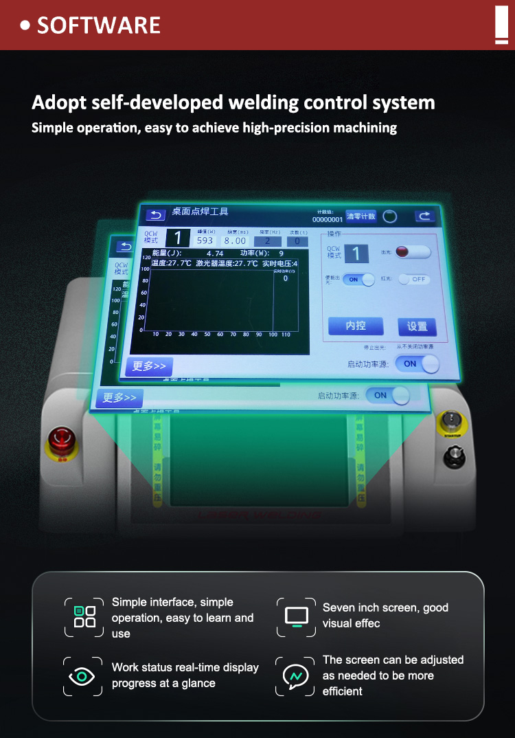 300J Single Pulse Energy Jewelry Laser Welding Machine 150W YAG Gold Fiber for Precise Automatic Spot Welding