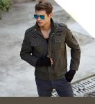 Motorcycle Streetwear Jean Jacket OEM Casual Style Custom Size