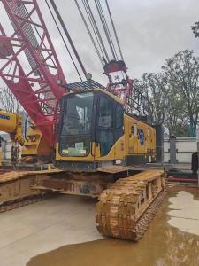 China 55 Ton Used Large Crawler Crane Yellow Reliable Operation For All Pavement factory