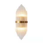 High Brightness Indoor Modern Wall Sconces 7000lm E14*2 Crystal Sconce Lights