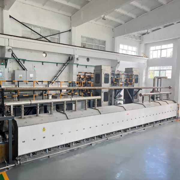 China High Purity Alumina Powder Kiln In Ceramics Automatic Pusher Furnace Production Line factory
