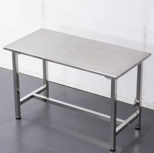China Cleanroom Environments Custom Stainless Steel Table Cleanroom Furniture Corrosion Resistant factory