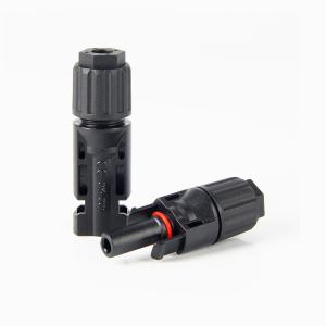 China MC4 Waterproof Cable Connector 5kw Solar Energy System Connector factory