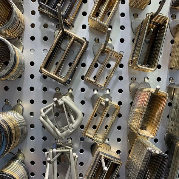 Nickle Free Square Pin Buckle Gold Nickle Anti Brass OEM/ODM