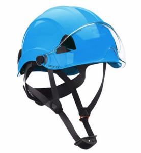 China ABS HDPE Forestry Safety Helmet With Visor Hard Ansi Z89.1CE EN397 factory