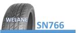 Wide Rib Passenger Car Radial Tyres SN766 Model Large Size Asymmetric Tread