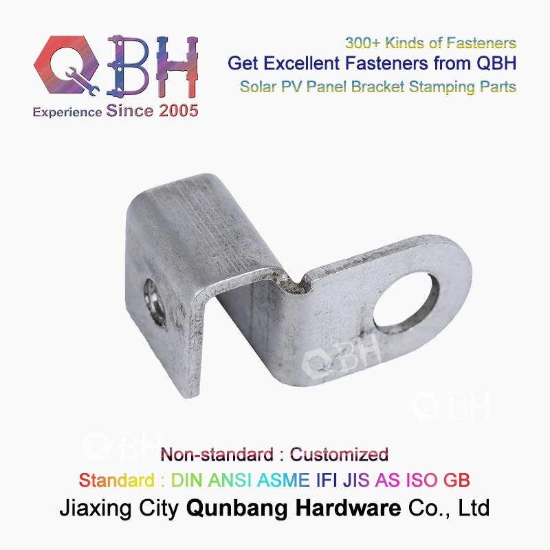 10%off Qbh Customized Stainless Steel 304/316 Photovoltaic PV Solar Energy Panel System Bracket Washer Promotion Promotional Fastener Stamping Parts