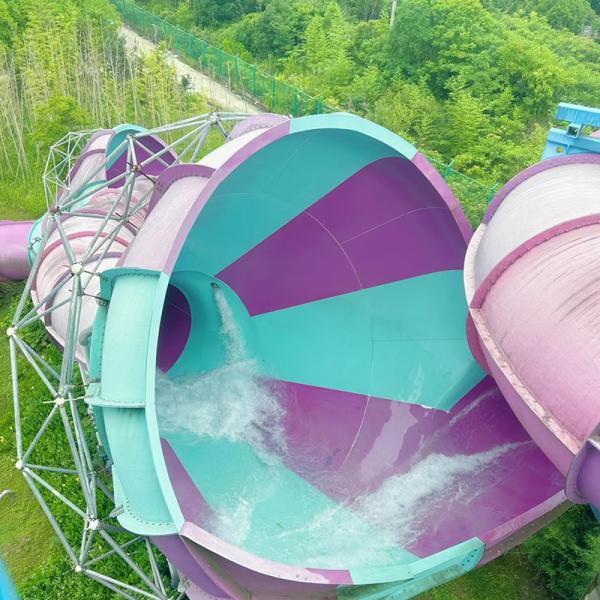 China Factory Direct Sales Amusement Park Water Park Slides Raft Slide Kids Playground Equipment factory