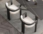 Living Room Chair Wooden Chairs Modern Sample Design Soft Seat Velvet Lamb Wool