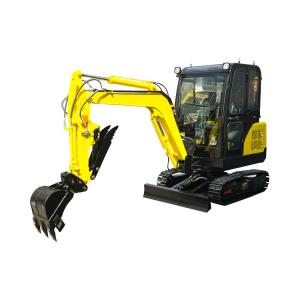 China Mini Excavator 1 Ton 2 Ton 3 Ton Hydraulic Crawler Micro Mini Digger For Home Personal Orchard factory