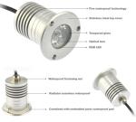 3W LED Underwater light RGB Waterproof IP68 Landscape Poor Fountain light