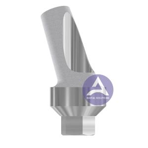 China MIS Seven® Titanium Angled Abutment RP 3.5mm/ WP 4.5mm -- 15°/25° Degree factory