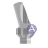 Buy cheap MIS Seven® Titanium Angled Abutment RP 3.5mm/ WP 4.5mm -- 15°/25° Degree from wholesalers