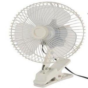 China Electric Rechargeable Portable Fan , 12v / 24v Electric Cooling Fans For Cars factory