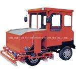 Paving function Electric Construction Machinery Lawn Sweeper Type Rollover