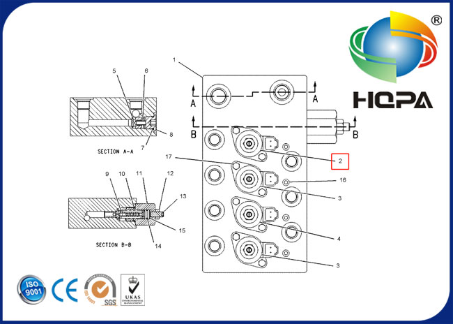 1119916 111-9916 Hydraulic Pump Rotating Solenoid Valve E320B
